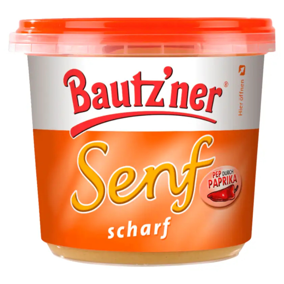 Bautz'ner Scharfer Senf 200ml 