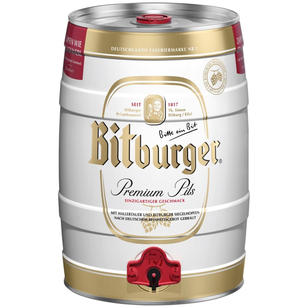 Cumpara Bitburger Pils - Party keg 5l în România