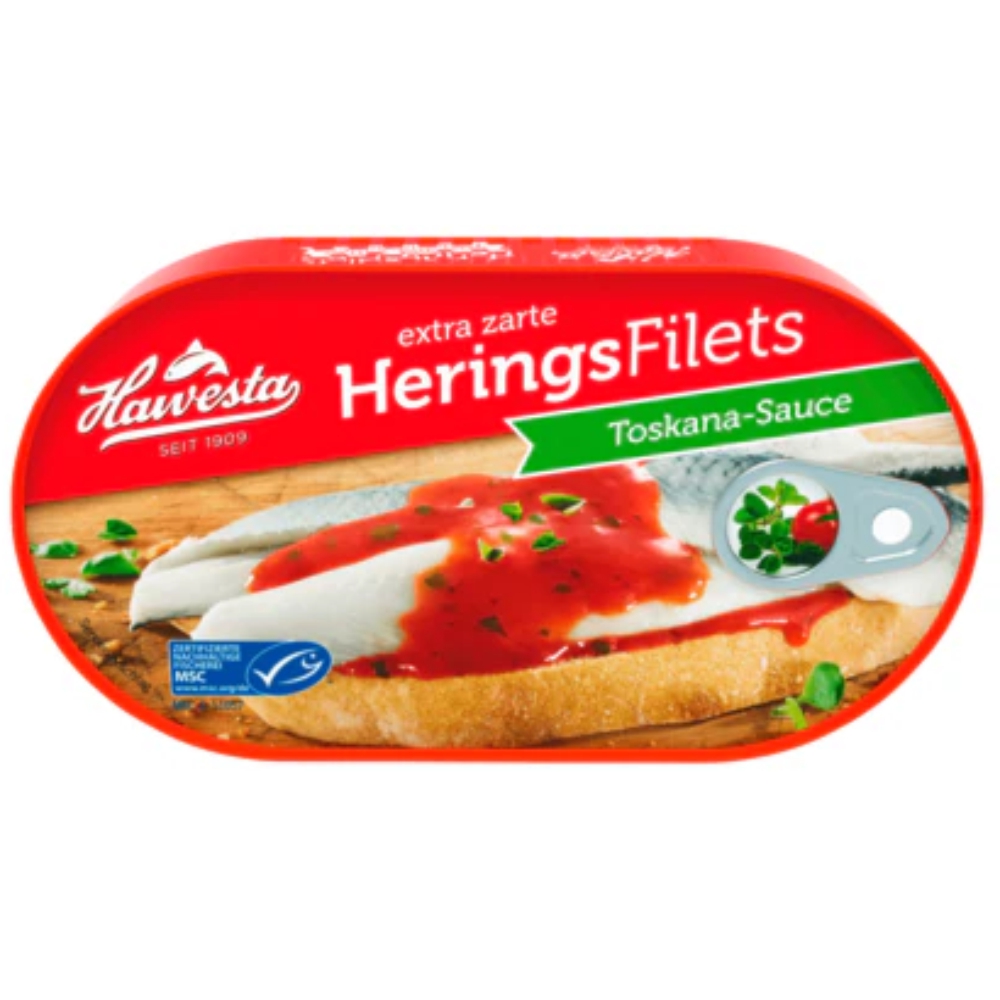 Hawesta Heringsfilets in Toskana-Sauce in Rumänien kaufen