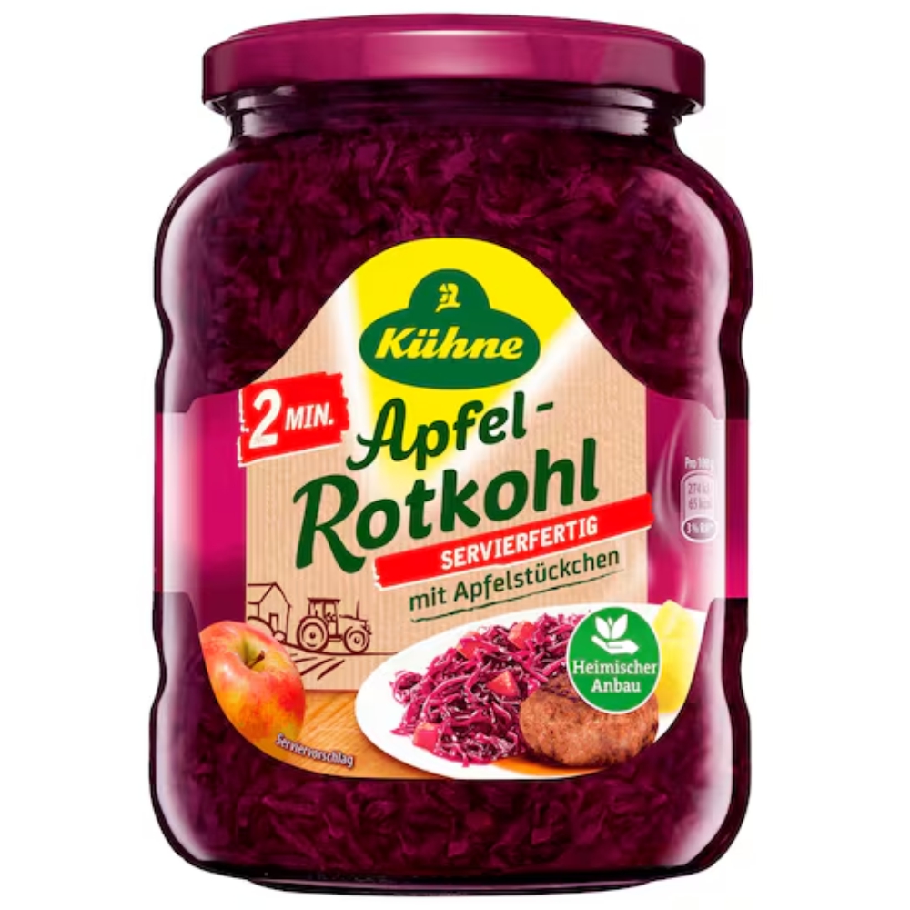 Kühne Fix & Fertig Rotkohl mit Apfelstücken 700g in Rumänien kaufen