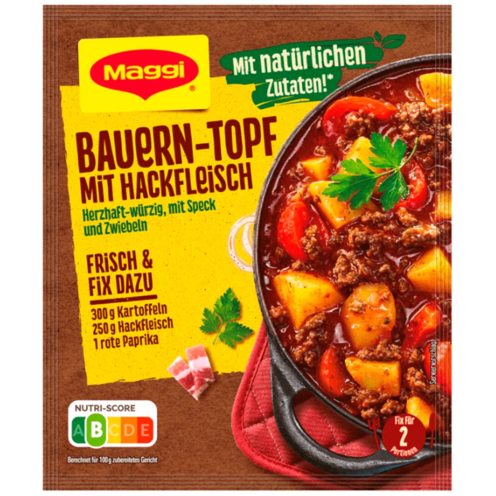 Maggi Fix Bauern-Topf mit Hackfleisch 39g in Rumänien kaufen