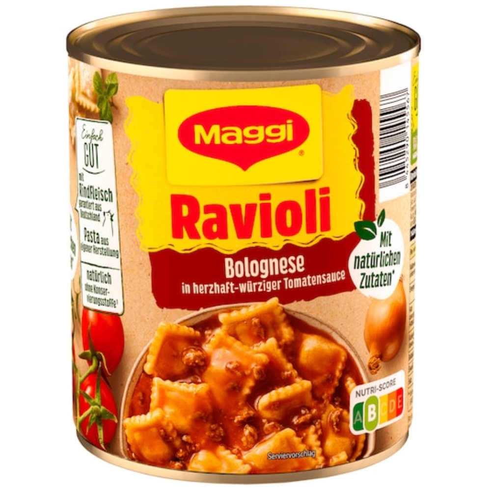 Maggi Ravioli Bolognese 800g in Rumänien kaufen