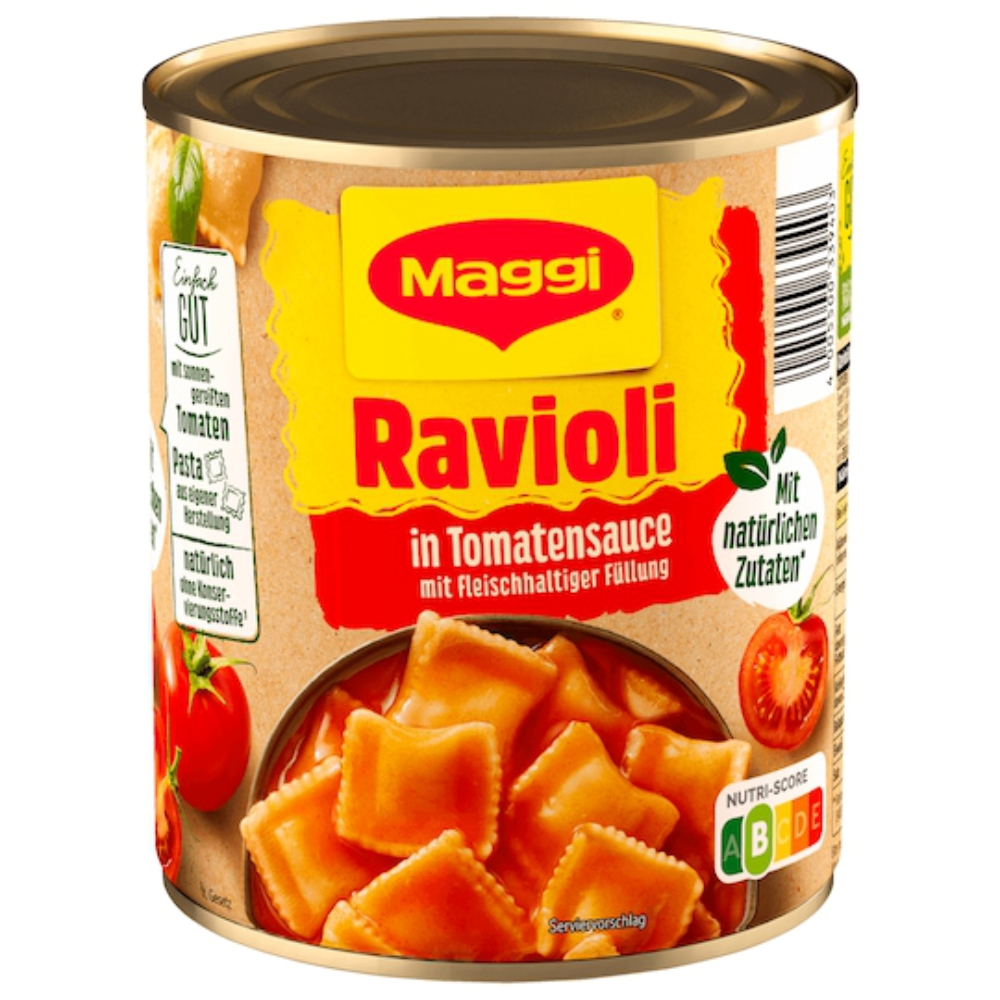 Cumpara Maggi Ravioli în sos de roșii 800g în România